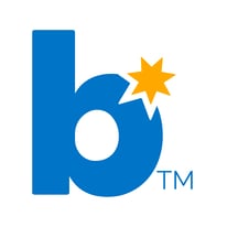 B Star Positive White Square 1