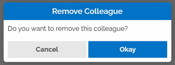 An image of the pop-up with buttons for "cancel" and "okay".