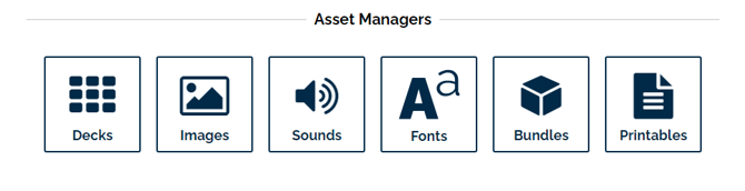 Image of Studio Asset Manager.