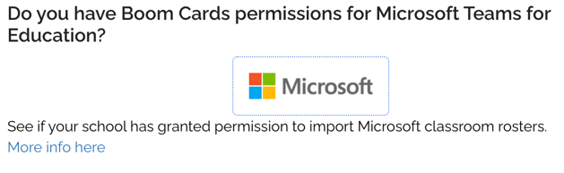 An image showing the "microsoft" button on the Boom help page.