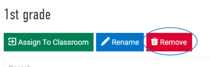 An image showing the options "assign to classroom", "rename", and "remove" under the folder name.