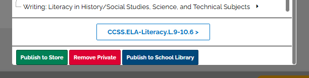 Image of Standard listed at the bottom of the modal.