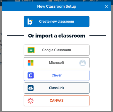 an image of the new classroom set up modal
