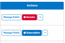 Showing the "Expiry" of a subscription, this example being still active, as well as a "Membership" reclaim button.