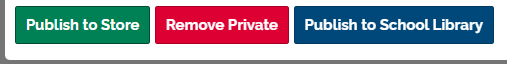 Image of Library Deck Details Modal of a Private Deck, indicated by the red Remove Private Button.