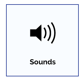 Image of Sound Manager icon box.