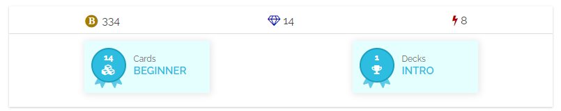 An image of the coins, gems, and pulses summary.
