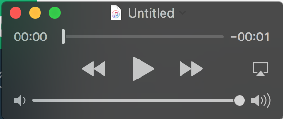Image of Recorded Audio.