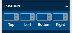 An image of the position section with options for "top", "left", "bottom", and "right".